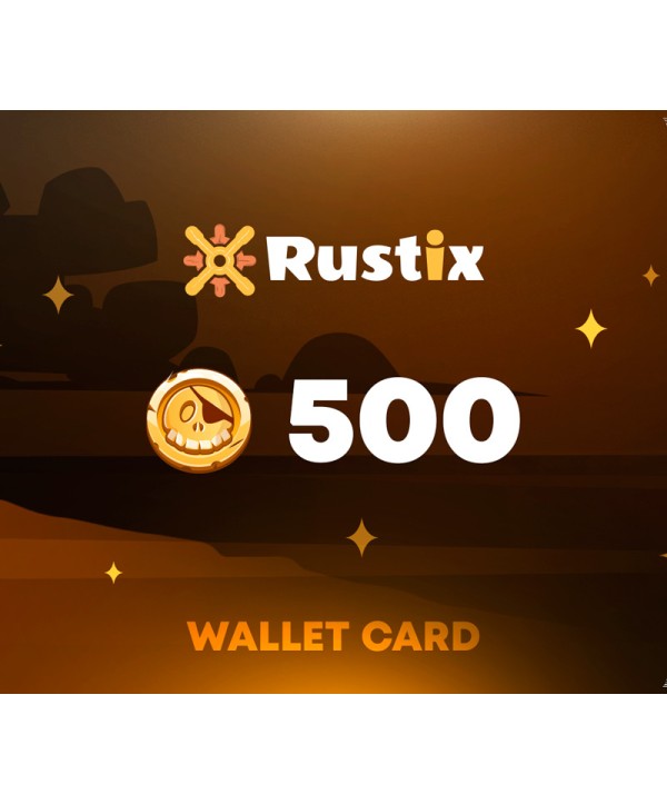 Rustix.io 5 USD Wallet Card Code Key GLOBAL